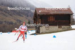 25.03.2023, Ulrichen, Switzerland (SUI): Mathis Profit (SUI) - Swiss Championships biathon, mass, Ulrichen (SUI). www.nordicfocus.com. © Manzoni/NordicFocus. Every downloaded picture is fee-liable.
