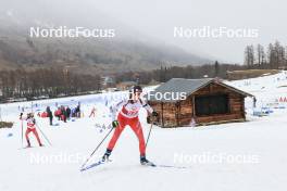 25.03.2023, Ulrichen, Switzerland (SUI): Chiara Arnet (SUI) - Swiss Championships biathon, mass, Ulrichen (SUI). www.nordicfocus.com. © Manzoni/NordicFocus. Every downloaded picture is fee-liable.