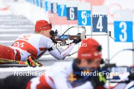 25.03.2023, Ulrichen, Switzerland (SUI): Laurin Fravi (SUI) - Swiss Championships biathon, mass, Ulrichen (SUI). www.nordicfocus.com. © Manzoni/NordicFocus. Every downloaded picture is fee-liable.