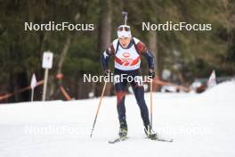 25.03.2023, Ulrichen, Switzerland (SUI): Niklas Hense (SUI) - Swiss Championships biathon, mass, Ulrichen (SUI). www.nordicfocus.com. © Manzoni/NordicFocus. Every downloaded picture is fee-liable.