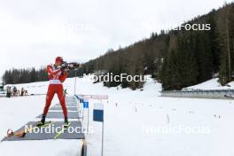25.03.2023, Ulrichen, Switzerland (SUI): Remo Burch (SUI) - Swiss Championships biathon, mass, Ulrichen (SUI). www.nordicfocus.com. © Manzoni/NordicFocus. Every downloaded picture is fee-liable.