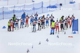 25.03.2023, Ulrichen, Switzerland (SUI): Event Feature: Start of the race - Swiss Championships biathon, mass, Ulrichen (SUI). www.nordicfocus.com. © Manzoni/NordicFocus. Every downloaded picture is fee-liable.
