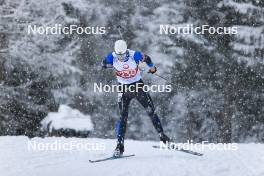 26.03.2023, Ulrichen, Switzerland (SUI): Yanis Keller (SUI) - Swiss Championships biathon, single mixed relay, Ulrichen (SUI). www.nordicfocus.com. © Manzoni/NordicFocus. Every downloaded picture is fee-liable.