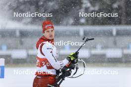 26.03.2023, Ulrichen, Switzerland (SUI): Niklas Hartweg (SUI) - Swiss Championships biathon, single mixed relay, Ulrichen (SUI). www.nordicfocus.com. © Manzoni/NordicFocus. Every downloaded picture is fee-liable.