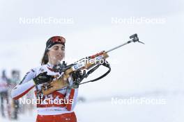 26.03.2023, Ulrichen, Switzerland (SUI): Chiara Arnet (SUI) - Swiss Championships biathon, single mixed relay, Ulrichen (SUI). www.nordicfocus.com. © Manzoni/NordicFocus. Every downloaded picture is fee-liable.