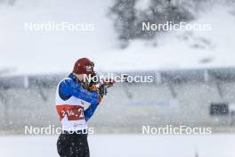 26.03.2023, Ulrichen, Switzerland (SUI): Serafin Wiestner (SUI) - Swiss Championships biathon, single mixed relay, Ulrichen (SUI). www.nordicfocus.com. © Manzoni/NordicFocus. Every downloaded picture is fee-liable.