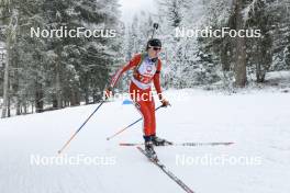 26.03.2023, Ulrichen, Switzerland (SUI): Jana Berwert (SUI) - Swiss Championships biathon, single mixed relay, Ulrichen (SUI). www.nordicfocus.com. © Manzoni/NordicFocus. Every downloaded picture is fee-liable.