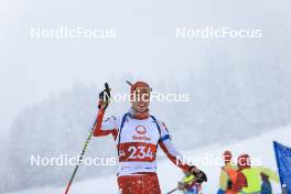 26.03.2023, Ulrichen, Switzerland (SUI): Dominic Vogt (SUI) - Swiss Championships biathon, single mixed relay, Ulrichen (SUI). www.nordicfocus.com. © Manzoni/NordicFocus. Every downloaded picture is fee-liable.