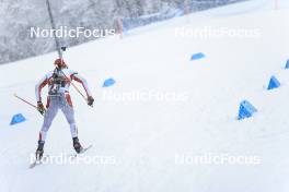 26.03.2023, Ulrichen, Switzerland (SUI): Laurin Fravi (SUI) - Swiss Championships biathon, single mixed relay, Ulrichen (SUI). www.nordicfocus.com. © Manzoni/NordicFocus. Every downloaded picture is fee-liable.