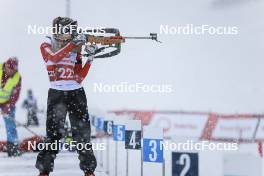26.03.2023, Ulrichen, Switzerland (SUI): Jana Berwert (SUI) - Swiss Championships biathon, single mixed relay, Ulrichen (SUI). www.nordicfocus.com. © Manzoni/NordicFocus. Every downloaded picture is fee-liable.