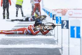26.03.2023, Ulrichen, Switzerland (SUI): Lars Rietveld (SUI) - Swiss Championships biathon, single mixed relay, Ulrichen (SUI). www.nordicfocus.com. © Manzoni/NordicFocus. Every downloaded picture is fee-liable.