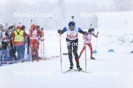 26.03.2023, Ulrichen, Switzerland (SUI): Arnaud Du Pasquier (SUI) - Swiss Championships biathon, single mixed relay, Ulrichen (SUI). www.nordicfocus.com. © Manzoni/NordicFocus. Every downloaded picture is fee-liable.