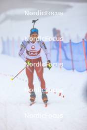 24.03.2023, Ulrichen, Switzerland (SUI): Laurin Fravi (SUI) - Swiss Championships biathon, sprint, Ulrichen (SUI). www.nordicfocus.com. © Manzoni/NordicFocus. Every downloaded picture is fee-liable.