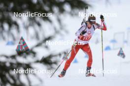 24.03.2023, Ulrichen, Switzerland (SUI): Alessia Laager (SUI) - Swiss Championships biathon, sprint, Ulrichen (SUI). www.nordicfocus.com. © Manzoni/NordicFocus. Every downloaded picture is fee-liable.