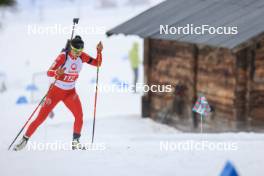 24.03.2023, Ulrichen, Switzerland (SUI): Ronja Rietveld (SUI) - Swiss Championships biathon, sprint, Ulrichen (SUI). www.nordicfocus.com. © Manzoni/NordicFocus. Every downloaded picture is fee-liable.