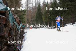 24.03.2023, Ulrichen, Switzerland (SUI): Levin Kunz (SUI) - Swiss Championships biathon, sprint, Ulrichen (SUI). www.nordicfocus.com. © Manzoni/NordicFocus. Every downloaded picture is fee-liable.