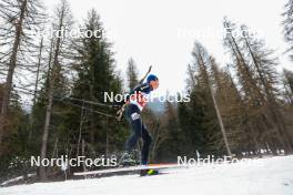 24.03.2023, Ulrichen, Switzerland (SUI): Jakob Sirenko (GER) - Swiss Championships biathon, sprint, Ulrichen (SUI). www.nordicfocus.com. © Manzoni/NordicFocus. Every downloaded picture is fee-liable.