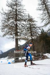 24.03.2023, Ulrichen, Switzerland (SUI): Jonin Wyss (SUI) - Swiss Championships biathon, sprint, Ulrichen (SUI). www.nordicfocus.com. © Manzoni/NordicFocus. Every downloaded picture is fee-liable.