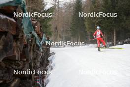 24.03.2023, Ulrichen, Switzerland (SUI): Jens Berger (SUI) - Swiss Championships biathon, sprint, Ulrichen (SUI). www.nordicfocus.com. © Manzoni/NordicFocus. Every downloaded picture is fee-liable.