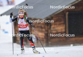 24.03.2023, Ulrichen, Switzerland (SUI): Jael Zeller (SUI) - Swiss Championships biathon, sprint, Ulrichen (SUI). www.nordicfocus.com. © Manzoni/NordicFocus. Every downloaded picture is fee-liable.