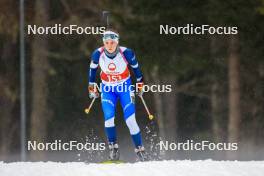 24.03.2023, Ulrichen, Switzerland (SUI): Sara Gerber (SUI) - Swiss Championships biathon, sprint, Ulrichen (SUI). www.nordicfocus.com. © Manzoni/NordicFocus. Every downloaded picture is fee-liable.