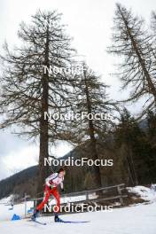 24.03.2023, Ulrichen, Switzerland (SUI): Chiara Arnet (SUI) - Swiss Championships biathon, sprint, Ulrichen (SUI). www.nordicfocus.com. © Manzoni/NordicFocus. Every downloaded picture is fee-liable.