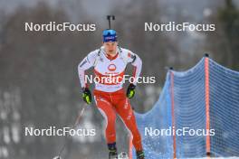 24.03.2023, Ulrichen, Switzerland (SUI): Niklas Hartweg (SUI) - Swiss Championships biathon, sprint, Ulrichen (SUI). www.nordicfocus.com. © Manzoni/NordicFocus. Every downloaded picture is fee-liable.