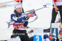 24.03.2023, Ulrichen, Switzerland (SUI): Evelyn Stalder (SUI) - Swiss Championships biathon, sprint, Ulrichen (SUI). www.nordicfocus.com. © Manzoni/NordicFocus. Every downloaded picture is fee-liable.