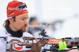 24.03.2023, Ulrichen, Switzerland (SUI): Jeremy Finello (SUI) - Swiss Championships biathon, sprint, Ulrichen (SUI). www.nordicfocus.com. © Manzoni/NordicFocus. Every downloaded picture is fee-liable.