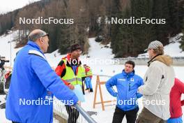 24.03.2023, Ulrichen, Switzerland (SUI): Event Feature: Jury Meeting - Swiss Championships biathon, sprint, Ulrichen (SUI). www.nordicfocus.com. © Manzoni/NordicFocus. Every downloaded picture is fee-liable.