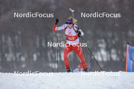 24.03.2023, Ulrichen, Switzerland (SUI): Alessia Nager (SUI) - Swiss Championships biathon, sprint, Ulrichen (SUI). www.nordicfocus.com. © Manzoni/NordicFocus. Every downloaded picture is fee-liable.