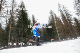 24.03.2023, Ulrichen, Switzerland (SUI): Yanis Dumaz (SUI) - Swiss Championships biathon, sprint, Ulrichen (SUI). www.nordicfocus.com. © Manzoni/NordicFocus. Every downloaded picture is fee-liable.