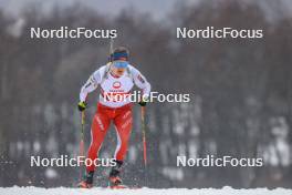 24.03.2023, Ulrichen, Switzerland (SUI): Laurin Fravi (SUI) - Swiss Championships biathon, sprint, Ulrichen (SUI). www.nordicfocus.com. © Manzoni/NordicFocus. Every downloaded picture is fee-liable.