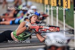 17.09.2023, La Feclaz, France (FRA): Joanne Weiss (FRA) - Biathlon Samse Summer Tour, individual, La Feclaz (FRA). www.nordicfocus.com. © Manzoni/NordicFocus. Every downloaded picture is fee-liable.