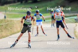 17.09.2023, La Feclaz, France (FRA): Alexis Provost (FRA) - Biathlon Samse Summer Tour, individual, La Feclaz (FRA). www.nordicfocus.com. © Manzoni/NordicFocus. Every downloaded picture is fee-liable.