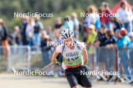 17.09.2023, La Feclaz, France (FRA): Charly Grenard (FRA) - Biathlon Samse Summer Tour, individual, La Feclaz (FRA). www.nordicfocus.com. © Manzoni/NordicFocus. Every downloaded picture is fee-liable.