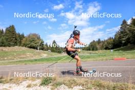 16.09.2023, La Feclaz, France (FRA): Julien Petitjacques (BEL) - Biathlon Samse Summer Tour, sprint, La Feclaz (FRA). www.nordicfocus.com. © Manzoni/NordicFocus. Every downloaded picture is fee-liable.