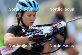 15.09.2023, La Feclaz, France (FRA): Paula Botet (FRA) - Biathlon Samse Summer Tour, training, La Feclaz (FRA). www.nordicfocus.com. © Manzoni/NordicFocus. Every downloaded picture is fee-liable.