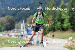 16.09.2023, La Feclaz, France (FRA): Thibault Grenard (FRA) - Biathlon Samse Summer Tour, sprint, La Feclaz (FRA). www.nordicfocus.com. © Manzoni/NordicFocus. Every downloaded picture is fee-liable.