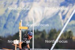 15.09.2023, La Feclaz, France (FRA): Quentin Fillon Maillet (FRA) - Biathlon Samse Summer Tour, training, La Feclaz (FRA). www.nordicfocus.com. © Manzoni/NordicFocus. Every downloaded picture is fee-liable.