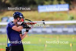 15.09.2023, La Feclaz, France (FRA): Sverre Dahlen Aspenes (NOR) - Biathlon Samse Summer Tour, training, La Feclaz (FRA). www.nordicfocus.com. © Manzoni/NordicFocus. Every downloaded picture is fee-liable.