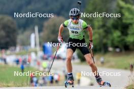 16.09.2023, La Feclaz, France (FRA): Malo Andreis (FRA) - Biathlon Samse Summer Tour, sprint, La Feclaz (FRA). www.nordicfocus.com. © Manzoni/NordicFocus. Every downloaded picture is fee-liable.