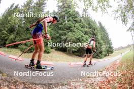 16.09.2023, La Feclaz, France (FRA): Timeo Amiotte (FRA) - Biathlon Samse Summer Tour, sprint, La Feclaz (FRA). www.nordicfocus.com. © Manzoni/NordicFocus. Every downloaded picture is fee-liable.