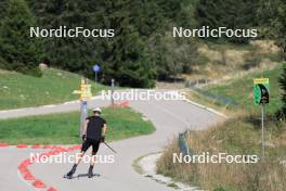 15.09.2023, La Feclaz, France (FRA): Eric Perrot (FRA) - Biathlon Samse Summer Tour, training, La Feclaz (FRA). www.nordicfocus.com. © Manzoni/NordicFocus. Every downloaded picture is fee-liable.