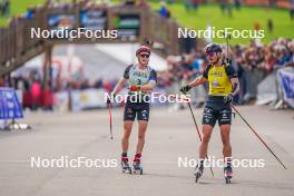 22.10.2023, Arcon, France (FRA): Benedikt Doll (GER) - Biathlon Samse Summer Tour, pursuit, Arcon (FRA). www.nordicfocus.com. © Thibaut/NordicFocus. Every downloaded picture is fee-liable.