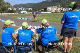 27.08.2023, Brezno-Osrblie, Slovakia (SVK): Event Feature: Judges - IBU Summer Biathlon World Championships, mass men, Brezno-Osrblie (SVK). www.nordicfocus.com. © Manzoni/NordicFocus. Every downloaded picture is fee-liable.