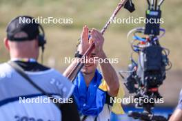27.08.2023, Brezno-Osrblie, Slovakia (SVK): Taras Lesiuk (UKR) - IBU Summer Biathlon World Championships, mass men, Brezno-Osrblie (SVK). www.nordicfocus.com. © Manzoni/NordicFocus. Every downloaded picture is fee-liable.