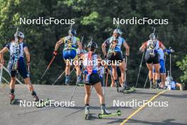 27.08.2023, Brezno-Osrblie, Slovakia (SVK): Undefined athlete competes - IBU Summer Biathlon World Championships, mass women, Brezno-Osrblie (SVK). www.nordicfocus.com. © Manzoni/NordicFocus. Every downloaded picture is fee-liable.