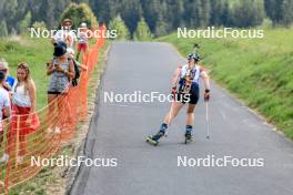 26.08.2023, Brezno-Osrblie, Slovakia (SVK): Cara Loates (GBR) - IBU Summer Biathlon World Championships, sprint junior women, Brezno-Osrblie (SVK). www.nordicfocus.com. © Manzoni/NordicFocus. Every downloaded picture is fee-liable.