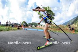 26.08.2023, Brezno-Osrblie, Slovakia (SVK): Arina Rusu (MDA) - IBU Summer Biathlon World Championships, sprint junior women, Brezno-Osrblie (SVK). www.nordicfocus.com. © Manzoni/NordicFocus. Every downloaded picture is fee-liable.